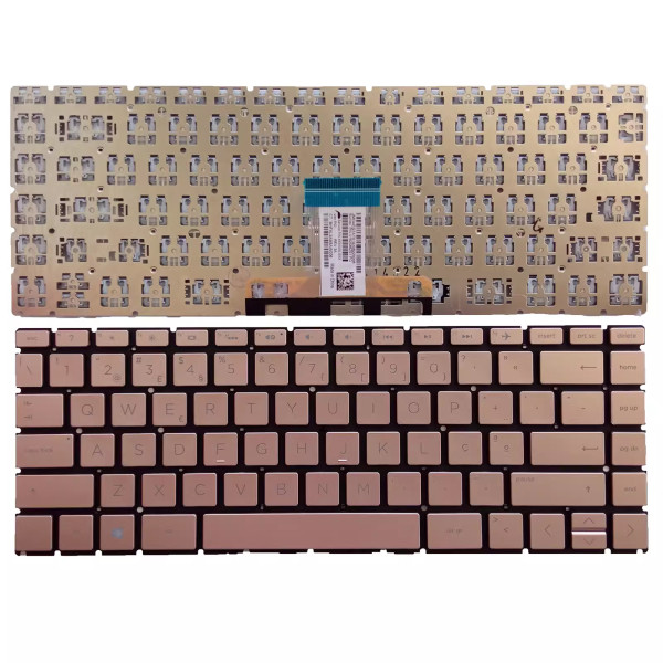 by high qulity HP 14-CE 14-BD 14-CC 14m-cd 14-CD 14-CF 14-CK 14-CM gold Portuguese PO keyboard on laptop-keyboard.com