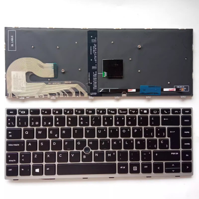 HP 745 G5 745 G6 840 G5 840 G6 backlit Spanish SP keyboard