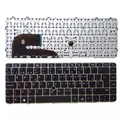 HP 840 G4 745 G4 745 G3 840 G3 silver Spanish SP keyboard