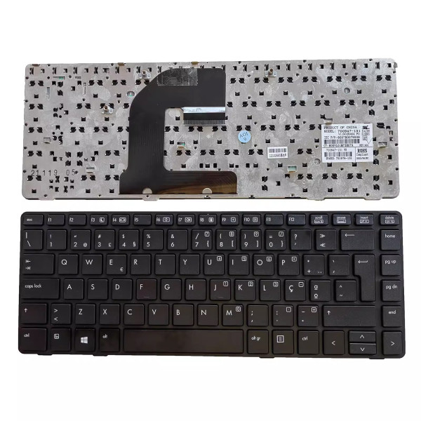 by high qulity HP 8460p 8460w 8470p 8470w 6460b 6465b Portuguese PO keyboard on laptop-keyboard.com