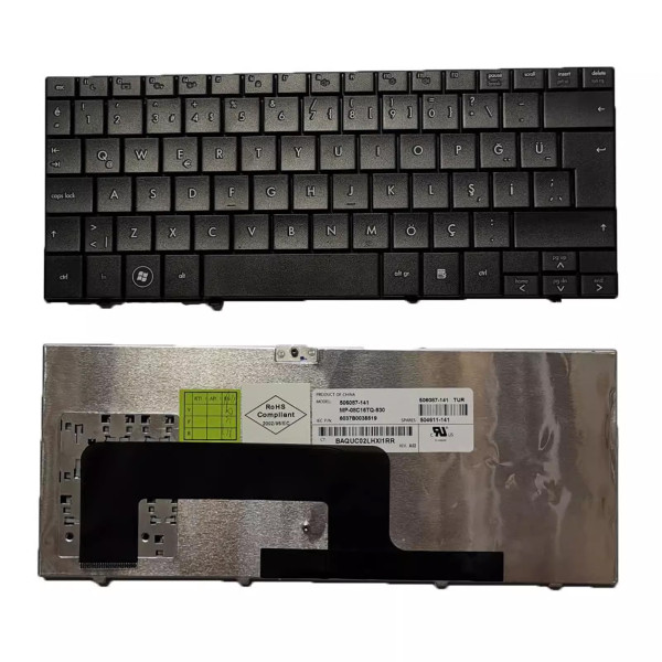 by high qulity HP Compaq Mini110 Mini 110 110-1000 102 Turkish TR keyboard on laptop-keyboard.com