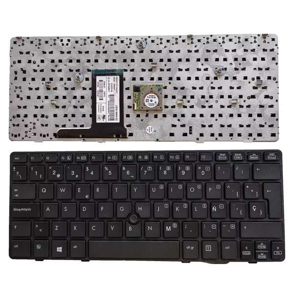 by high qulity HP EliteBook 2560 2560p 2570 2570p trackpoint Spanish SP keyboard on laptop-keyboard.com