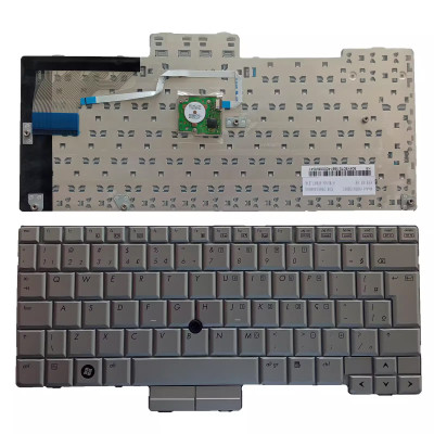 HP EliteBook 2710 2710p 2730 2730p white Brazilian BR keyboard