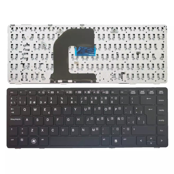 by high qulity HP EliteBook 8460p 8460w 8470p 8470w 6460b 6465b black Spanish SP keyboard on laptop-keyboard.com