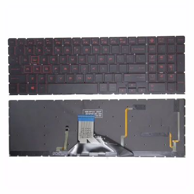 HP omen 15-DC 15T-DC 15-DH 15T-DH C143 Q211 red backlit keyboard US keyboard