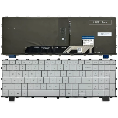 HP OmniBook X 17,3 inci 17- de 17t- de backlit US keyboard versi B