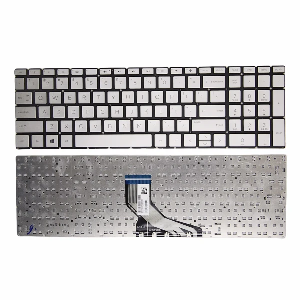 by high quality HP PAVILION 15-CW 15Z-CW ασημένιο πληκτρολόγιο ΗΠΑ on laptop-keyboard.com