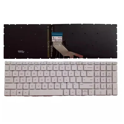 HP PAVILION gaming 15-CX 15T-CX λευκό οπισθοφωτισμένο πληκτρολόγιο ΗΠΑ