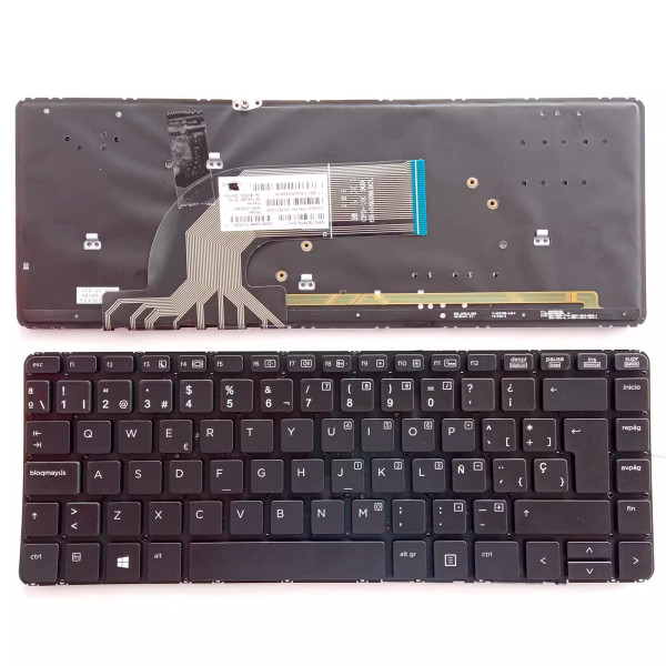 by high qulity HP ProBook 440 G0 440 G1 445 G1 backlit Spanish SP keyboard on laptop-keyboard.com