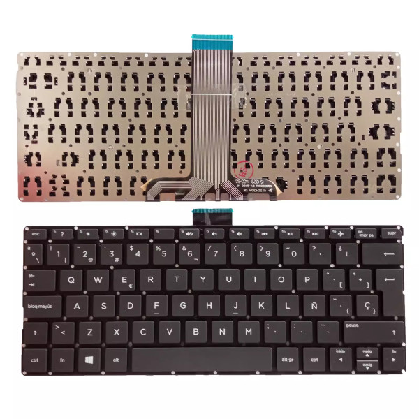 by high qulity HP Pavilion X360 11-K 11-K000 11-K100 Spanish SP keyboard on laptop-keyboard.com