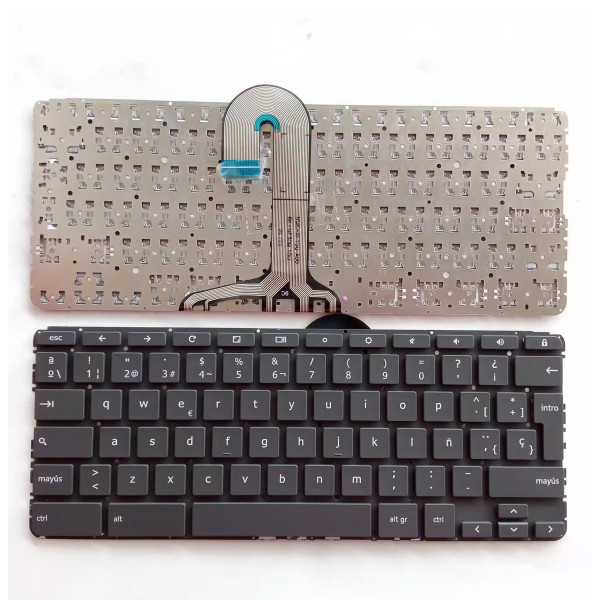 by high qulity HP chromebook x360 11-AE 11-AE000 Spanish SP keyboard on laptop-keyboard.com