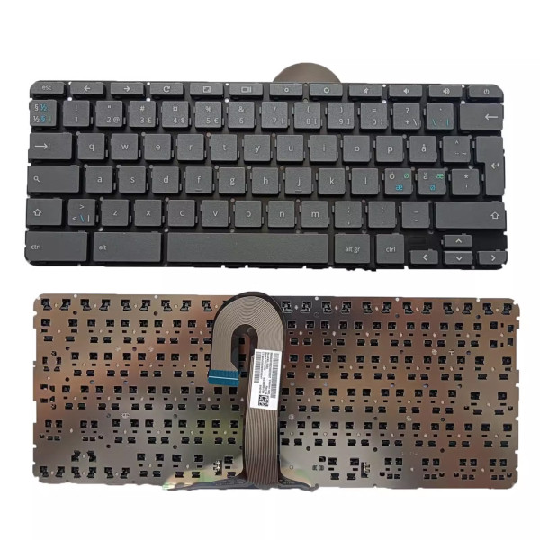 by high qulity HP chromebook x360 11-ae 11-ae000 Norwegian NE NR keyboard on laptop-keyboard.com