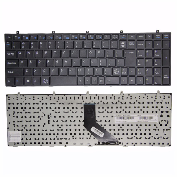 by high qulity Hasee K660E K650C K590S K650S K750D K790S K710C K760E UI keyboard on laptop-keyboard.com
