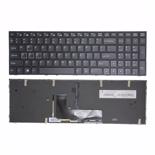by high quality Hasee Z7 Z7M Z8 Z6 Z6M G8 G7 G6 T5S T5X green Iluminat din spate US tastatură on laptop-keyboard.com