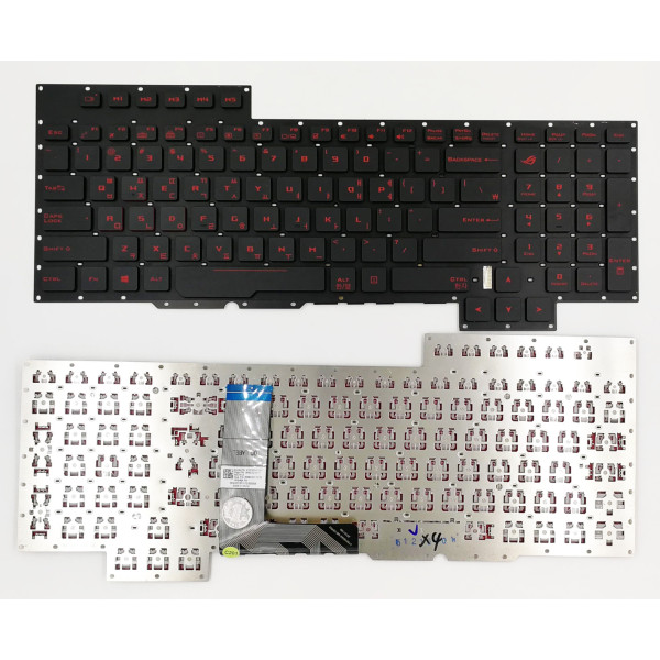 by high qulity Asus GX700 GX700V G701 G701V backlit Korean KR keyboard 0KNB0-E611KO00 on laptop-keyboard.com