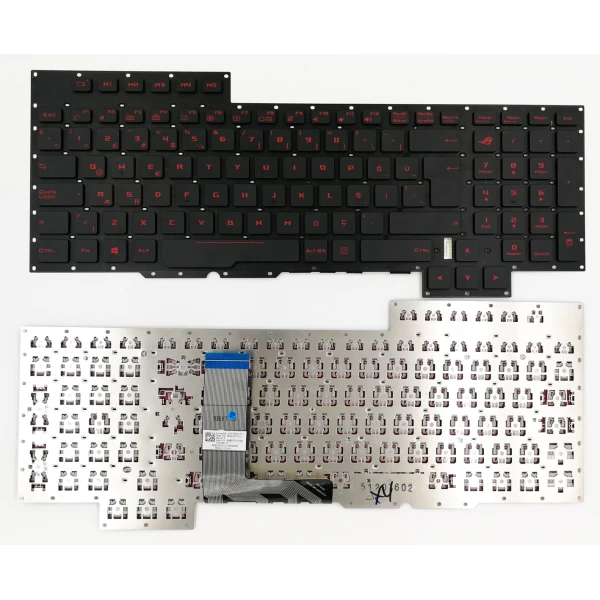 by high quality Asus GX700 GX700V G701 G701V backlit Turkish TR keyboard 0KNB0-E611TU00 on laptop-keyboard.com