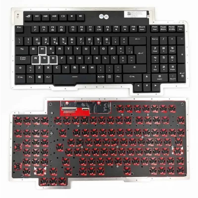 Asus ROG GX800 GX800V GX800VH Mechanical backlit Portuguese PO keyboard 0KNB0-L611PO00