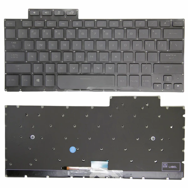 by high quality Asus Rog Zedrus GA401, GA401U, GA401M, podświetlona amerykańska kopia wysokiej klawiatury on laptop-keyboard.com