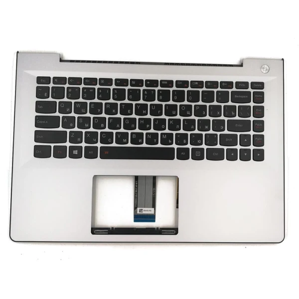 by high quality Lenovo S41-70 300S-14 500S-14 Iluminat din spate Russian RU reposa-palma pentru tastatură argint on laptop-keyboard.com