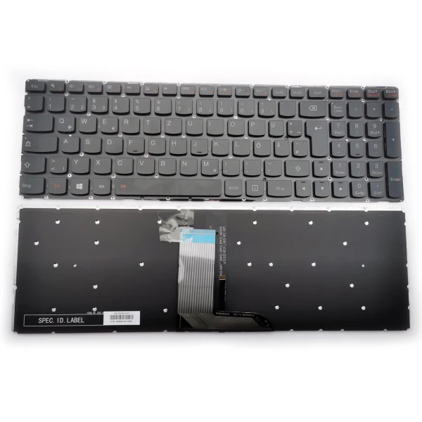 by high quality Lenovo IdeaPad 700-15ISK 700-17ISK yoga 500-15ISK yoga 500-15IBD backlit Duits DE toetsenbord on laptop-keyboard.com