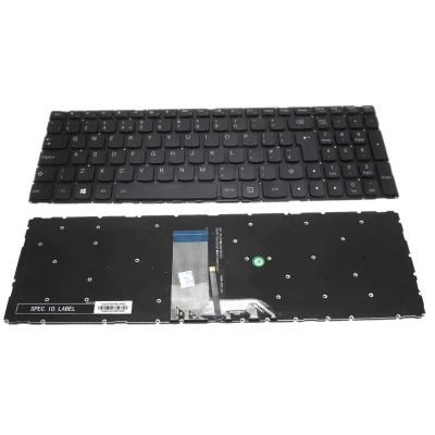 Lenovo IdeaPad 700- 15ISK 700- 17ISK yoga 500- 15ISK yoga 500- 15IBD tastatūra ar aizmuguri