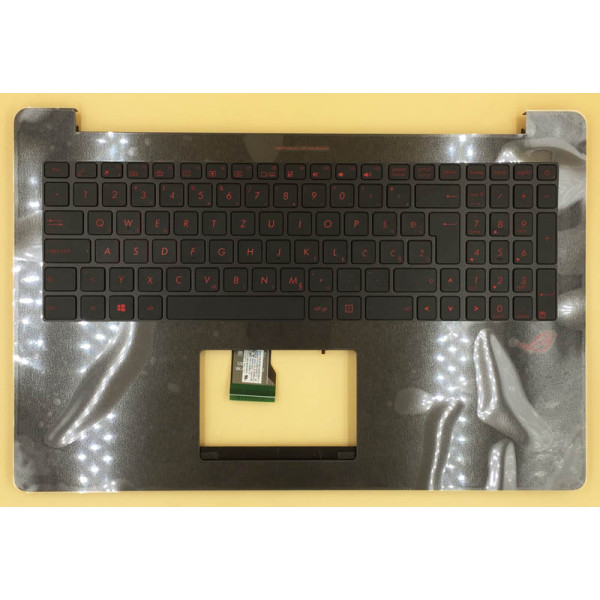 by high qulity Asus G501 N501 backlit Slovenian SA keyboard palmrest 90NB0873-R31WB0 on laptop-keyboard.com