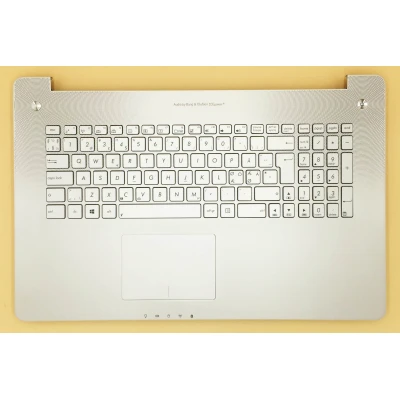 Asus N750 N750JV backlit Norwegian NE keyboard palmrest 90NB0201-R32ND0