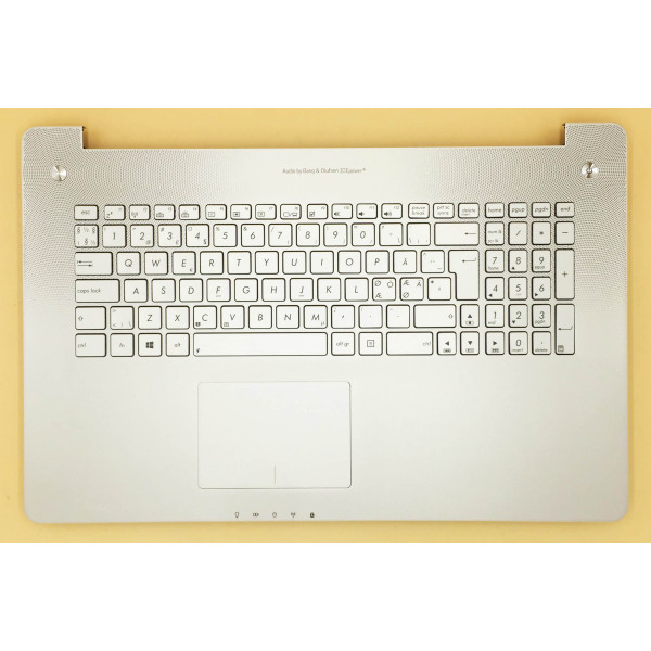 by high qulity Asus N750 N750JV backlit Norwegian NE keyboard palmrest 90NB0201-R32ND0 on laptop-keyboard.com