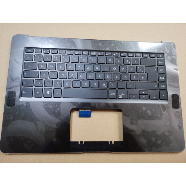 by high quality Asus UX550VE Iluminat din spate German DE reposa-palma pentru tastatură 90NB0ES2-R30GE0 on laptop-keyboard.com
