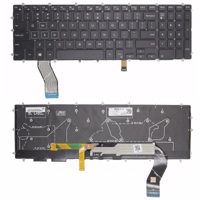 Dell Inspiron 7566 5567 7567 5570 5568 3579 3779 5587 7588 black with RGB backlit US keyboard original