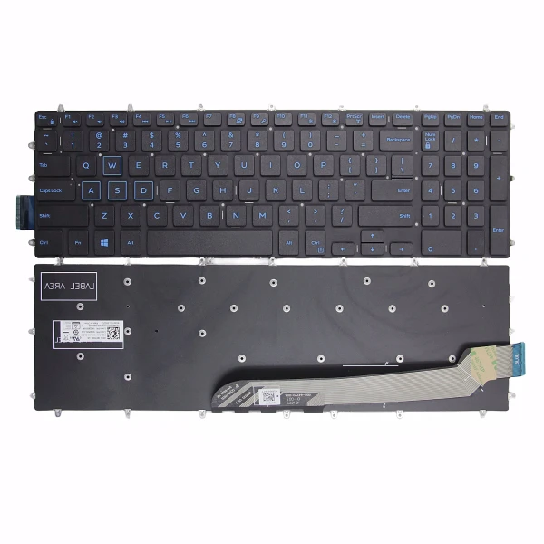 by high quality Dell Inspiron 7566 5567 7567 5570 5568 3579 3779 5587 7588 negru blue US tastatură original on laptop-keyboard.com
