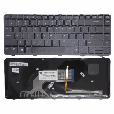 HP ProBook 440 G1 445 G1 445 G2 430 G2 440 G2 backlit US keyboard asli