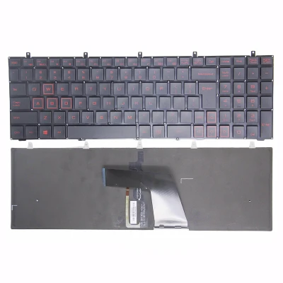 Hasee K660D-I5D3 K660D I7D4 K660E I7D8 K660E-I5 atpakaļskata ASV tastatūras gara nobīde