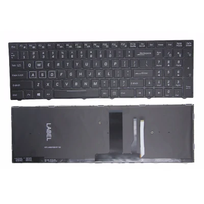 Hasee T6TI T6-X7 Z7M Z7M ZP5DC Z6M Z7M Z7 KP7 PRO KP5S1 KP7GS Z5 KP7D1 CN85S04 CN85S08 K690E K690E K6H5 RGB backlit US keyboard 2 sekrup
