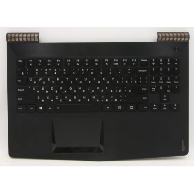 Lenovo Y520-15IKBN 5CB0V07023 gray backlit Russian RU keyboard palmrest