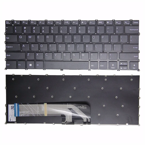 by high quality Lenovo K4E-ARE E4-ITL Air14 2020 2021 Pro14ITL 6-14ITL zwart F10 Lock US toetsenbord on laptop-keyboard.com
