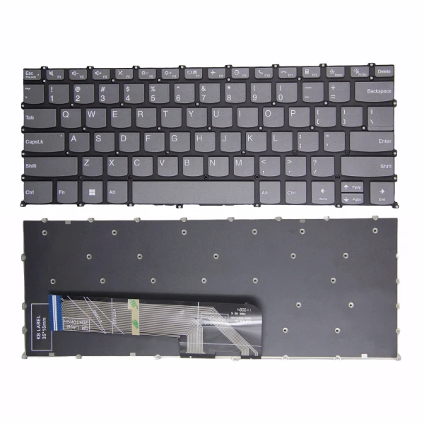 by high quality Lenovo K4E-ARE E4-ITL Air14 2020 2021 Pro14ITL 6-14ITL γκρι F10 ΚΑΛΕΣΤΕ ΗΠΑ πληκτρολόγιο on laptop-keyboard.com
