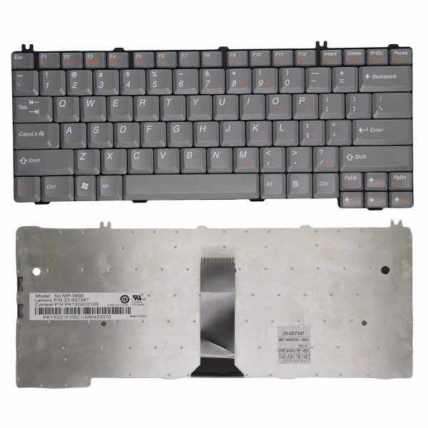 by high quality Lenovo Y430 G230 G430 G450 G450A G455 G530 F31G F41M szary klawiatura USA on laptop-keyboard.com