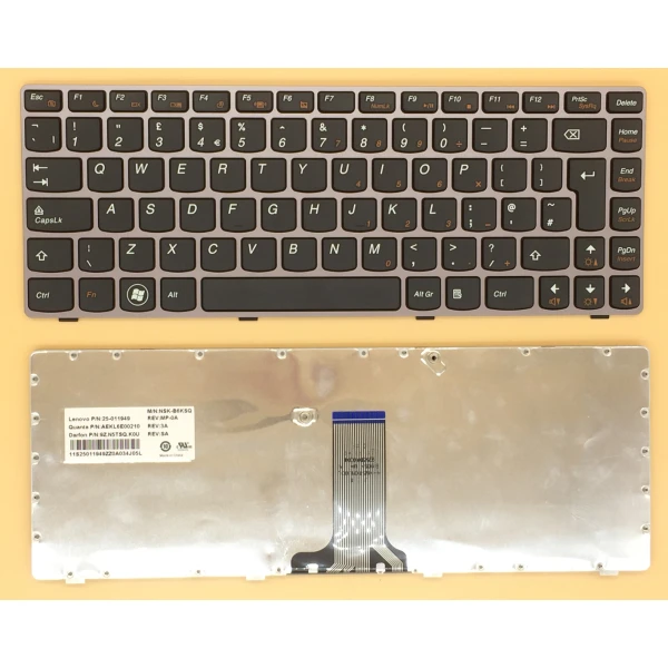 by high quality Lenovo Z470 Z475 Z375 Z370 Z370A Z470A Z475A UK keyboard on laptop-keyboard.com