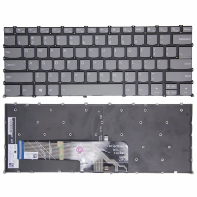 Lenovo Flex 7 14IAU7 14IRU8, F10 kunci backlit US keyboard