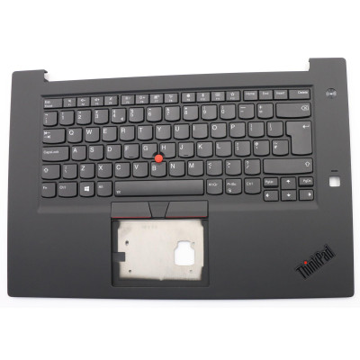 Lenovo thinkpad Extreme P1 X1 1st 01YU799 black backlit UK keyboard palmrest