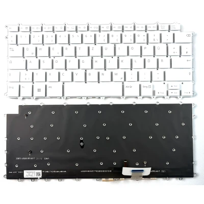 LG 14U70Q, 14U70Q-G, 14U70Q-N, German DE keyboard white