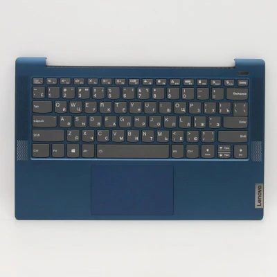 Lenovo IdeaPad 5 14ARE05 backlit Russian RU keyboard palmrest blue