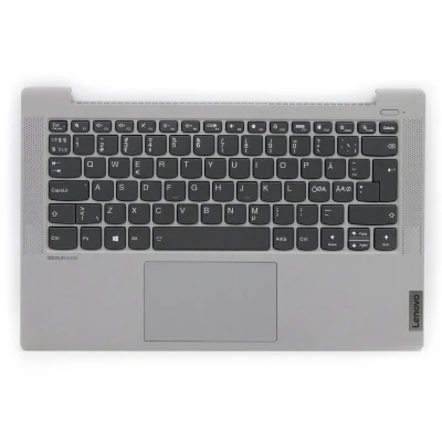 Lenovo IdeaPad 5 14ARE05 5CB1A13741 Gray white backlit Norwegian NE keyboard palmrest