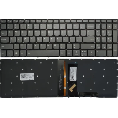 Lenovo IdeaPad 320-15ABR 320-15AST 320-15IAP 320-15IKB 320-15ISK power backlit US keyboard gray