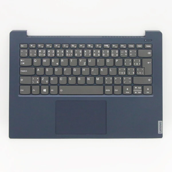 by high quality Lenovo IdeaPad S340-14IWL S340-14API blue backlit Czech CZ keyboard palmrest on laptop-keyboard.com