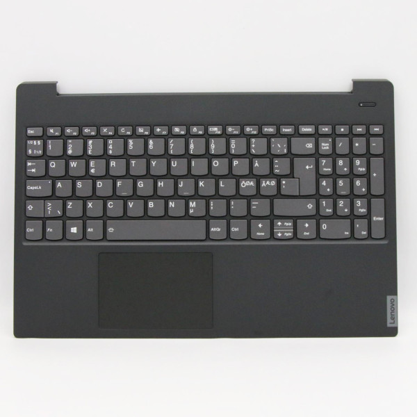 by high qulity Lenovo IdeaPad S340-15API S340-15IIL gray backlit Norwegian NE keyboard palmrest on laptop-keyboard.com