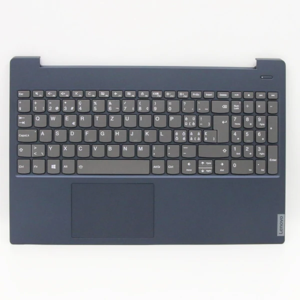by high quality Lenovo IdeaPad S340-15API S340-15IIL gray backlit Swiss SW keyboard palmrest on laptop-keyboard.com