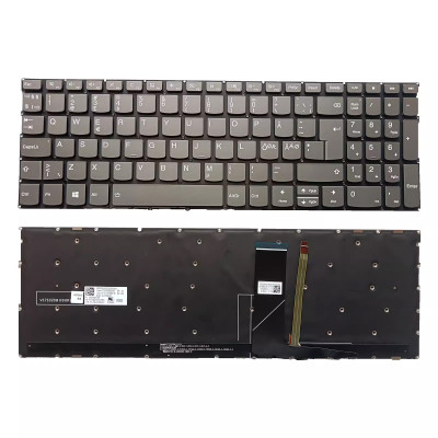 Lenovo Ideapad 720S-15ISK 720S-15IKB V330-15IKB V330-15ISK gray backlit Norwegian NE NR keyboard
