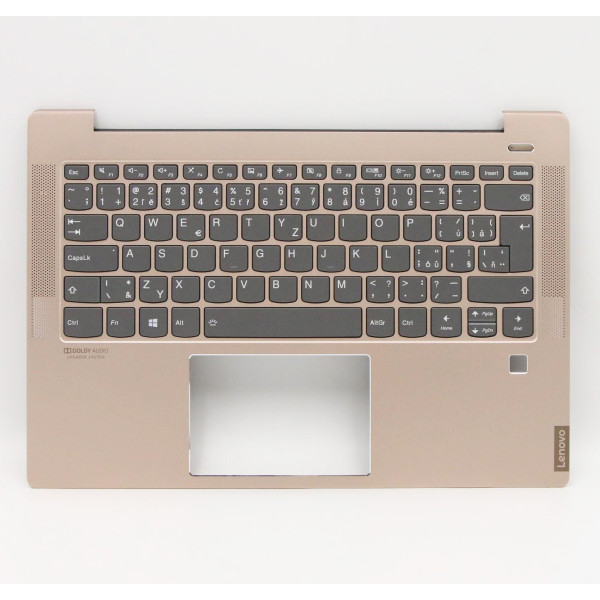 by high quality Lenovo Ideapad S540-14API Teclado Rose Gold podsvícený český dlaň na klávesnici CZ on laptop-keyboard.com